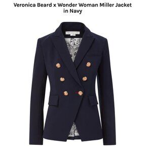 ISO Veronica Beard x Wonder Woman Miller Jacket in Navy or Red